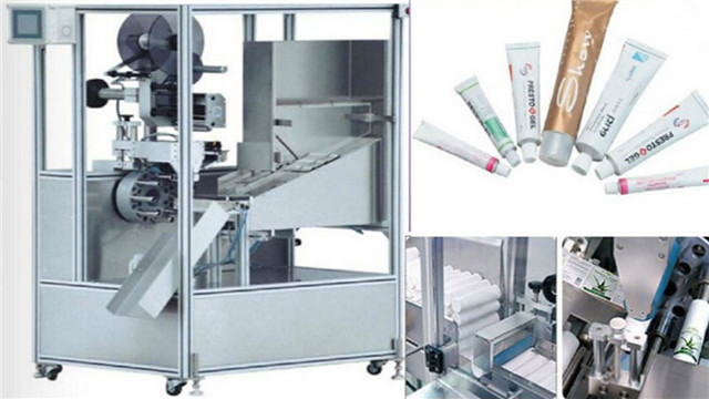 Automatische Tube Labeling Machine für Paste Cream Lotion Tubes Details