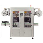 Zweispurige automatische PVC-Schrumpfschlauch-Etikettenapplikatormaschine